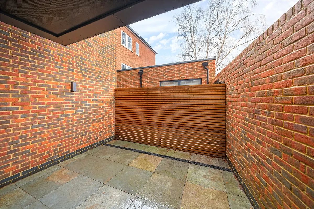 Private courtyard
